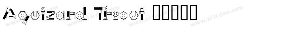 Aguizard Tryout字体转换